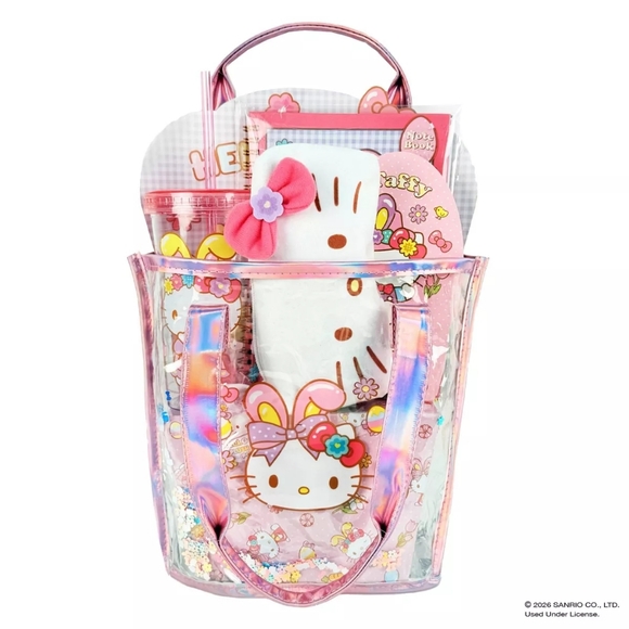 Hello Kitty 6 Piece Easter Basket Set - Picture 2 of 6